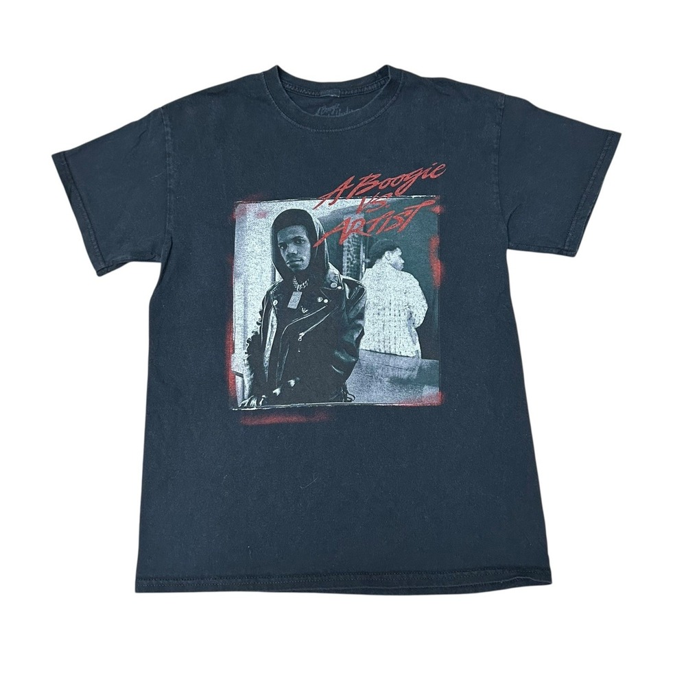 A Boogie Wit Da Hoodie Music Band‎ T Shirt Black Size Medium Rap